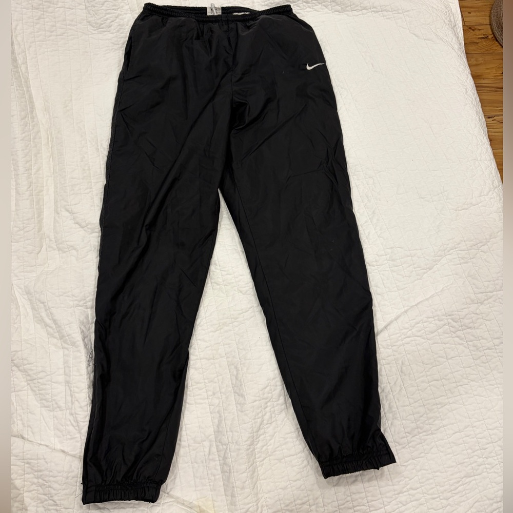 vintage Nike track pants or windbreaker pants. 
Size large